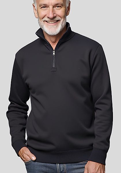 Herbold Sportswear Troyer Scuba Sweatshirt mit günstig online kaufen