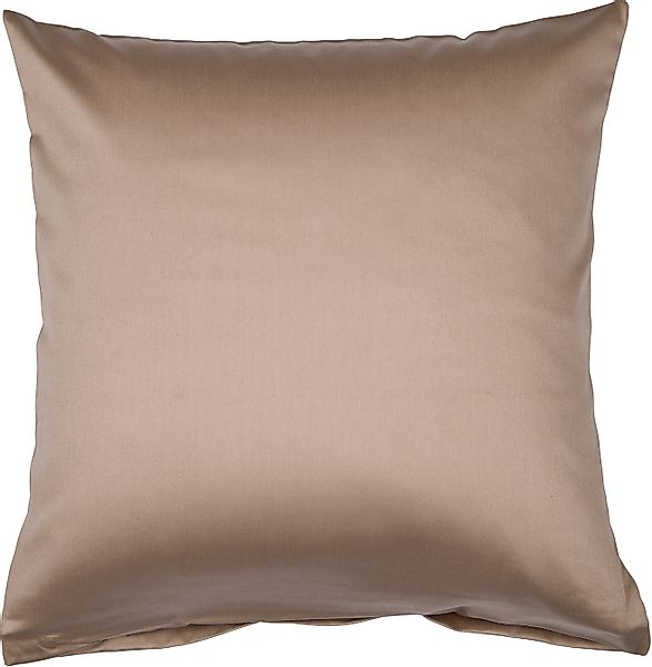 Janine Kissenbezug »Colors Mako Satin«, (1 St.), mit Reißverschluss, uni Ki günstig online kaufen