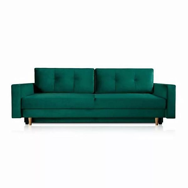 JVmoebel 3-Sitzer, Grün Sofa 3 Sitzer Elegantes Wohnzimmer Modern Design Ho günstig online kaufen