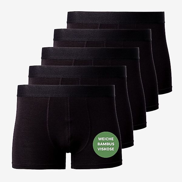 OCCULTO Boxershorts Herren Bambus Boxershorts 5er günstig online kaufen