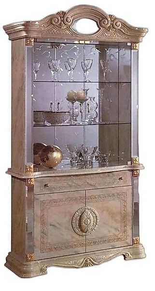 Xlmoebel Vitrine Luxus Vitrine Vitrinen Glas Schrank Modern Stil Holz Wohnz günstig online kaufen