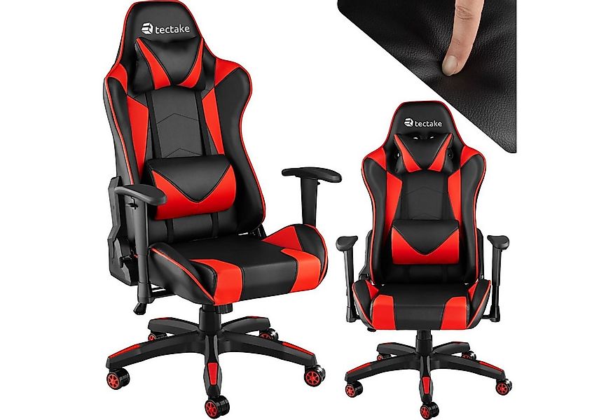 tectake Gaming-Stuhl Racing Gaming Stuhl (Set, 1 St), Dicke Polsterung für günstig online kaufen