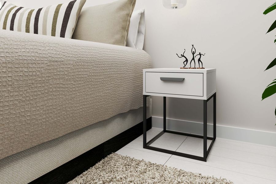 KONSIMO® Nachttisch RECTUS Nachtschrank, Modern, Beistelltisch, günstig online kaufen