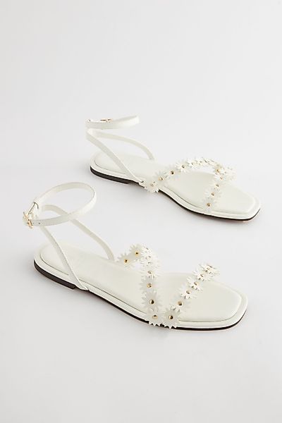 Next Slingback-Sandaletten mit Gänseblümchen Slingsandale (1-tlg) günstig online kaufen
