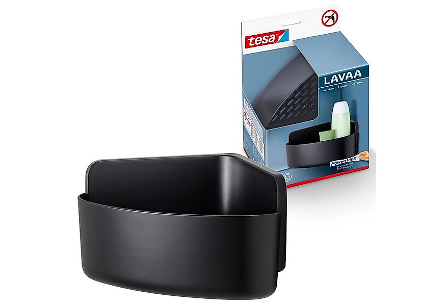 tesa Duschablage LAVAA Eck-Duschkorb klein inkl. tesa Powerstrips Waterproo günstig online kaufen