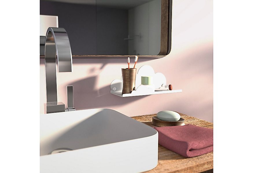 SO-TECH® Wandregal Schweberegal HOVER-XI 25 x 10 x 10 cm inkl. Befestigungs günstig online kaufen