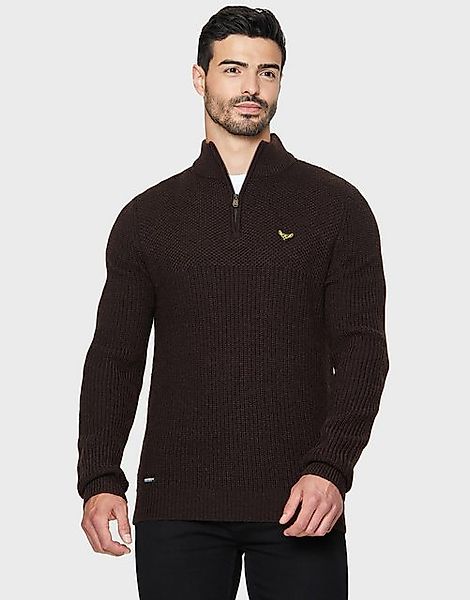 Threadbare Rundhalspullover Helvellyn (1-tlg) mit Reißverschluss am Kragen günstig online kaufen