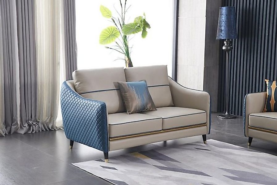 Xlmoebel 2-Sitzer Zweiplätzige Sofa mit modernem Design für entspannte, 1 T günstig online kaufen