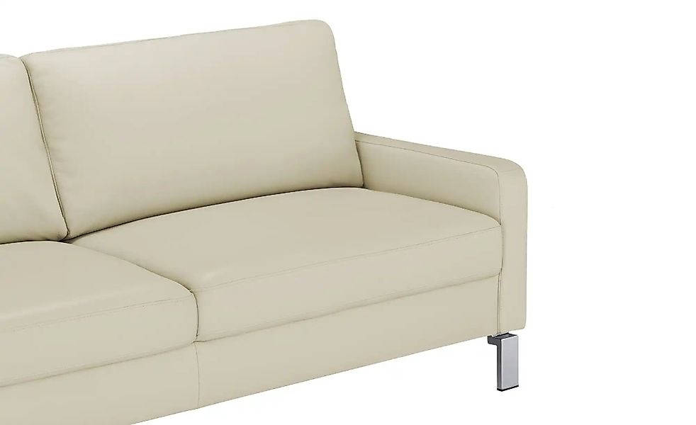 Max Schelling Ledersofa mit Winkelfüßen Maximum ¦ beige ¦ Maße (cm): B: 184 günstig online kaufen