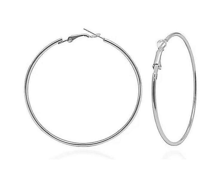 KARMA Paar Creolen Gold od. Silber vers. Größen modern Damen (Geschenk für günstig online kaufen