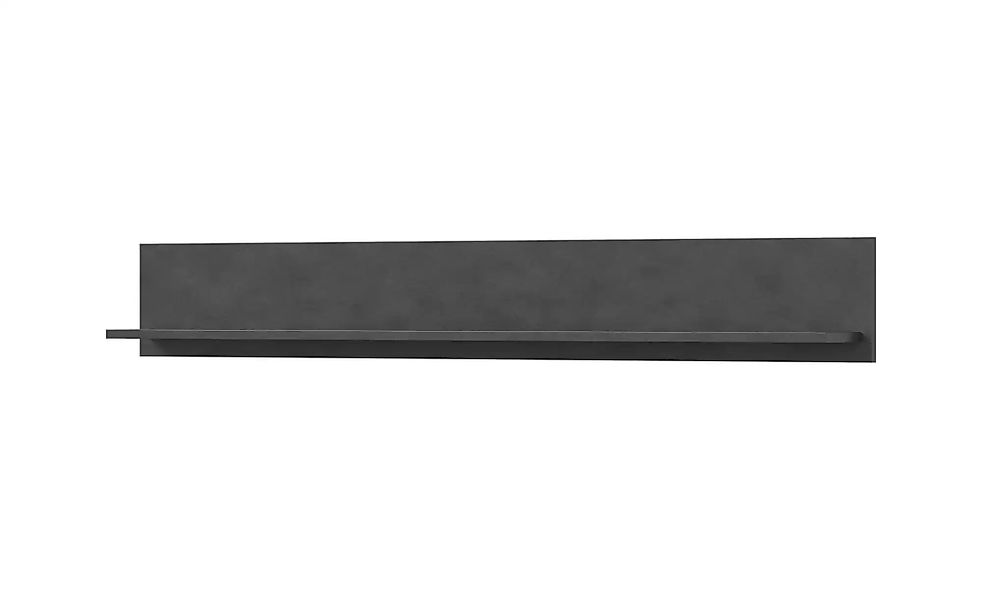 Wandboard  Bardenas ¦ schwarz ¦ Maße (cm): B: 140 H: 20 T: 15.0 Regale > Wa günstig online kaufen