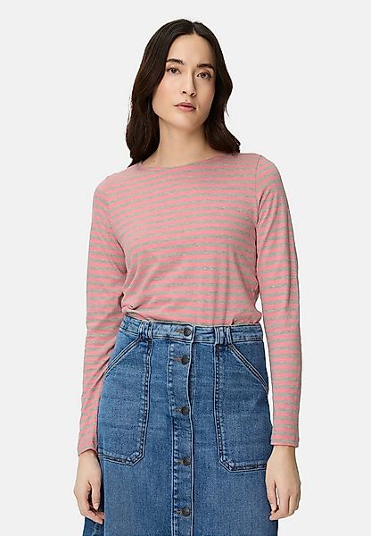 camel active Langarmshirt Langarmshirt aus reiner Baumwolle Langarm günstig online kaufen