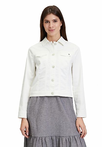 Betty&Co Jackenblazer "Betty & Co Damen Jeansjacke mit Kragen", Taschen günstig online kaufen