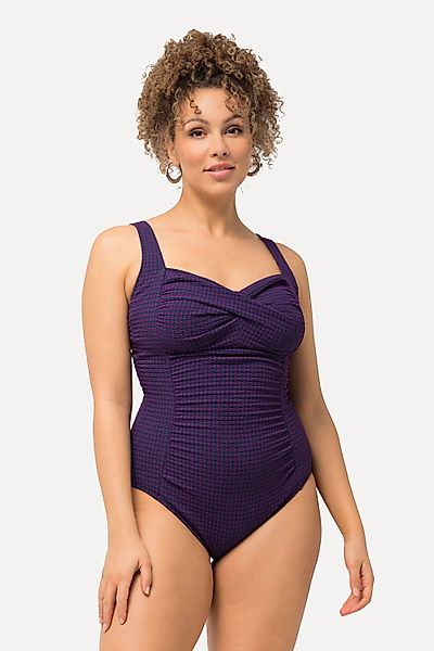 Ulla Popken Badeanzug Badeanzug drapiert Softcups günstig online kaufen