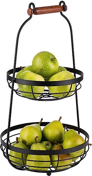 APS Etagere "2-stufige Etagère", mit Holgriff, Ø 26 cm, 2-stufig, vielseiti günstig online kaufen