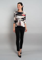 Seidel Moden 3/4-Arm-Shirt mit grafischem Muster günstig online kaufen