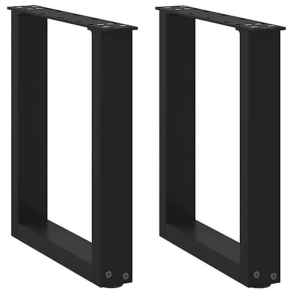 vidaXL Tischbein Couchtischbeine U-Form 2 Stk. günstig online kaufen