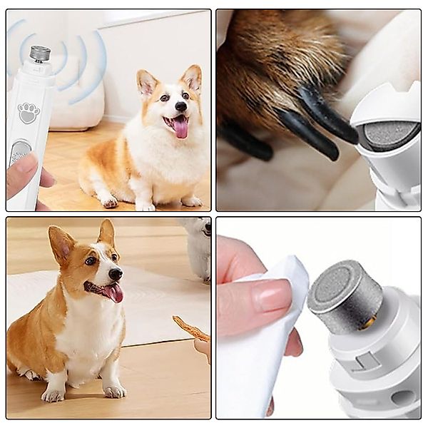 OKWISH Krallenschleifer Elektrischer Krallenschneider Krallen Nagelfeile günstig online kaufen
