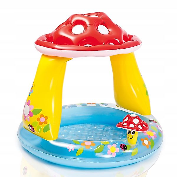 Festivalartikel Schwimmbecken Aufblasbarer Kinderpool Pilz mit günstig online kaufen