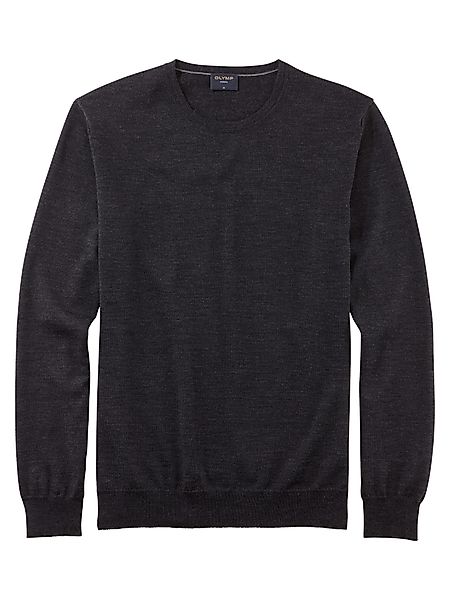 OLYMP Rundhalspullover OLYMP Strick Casual moderner günstig online kaufen