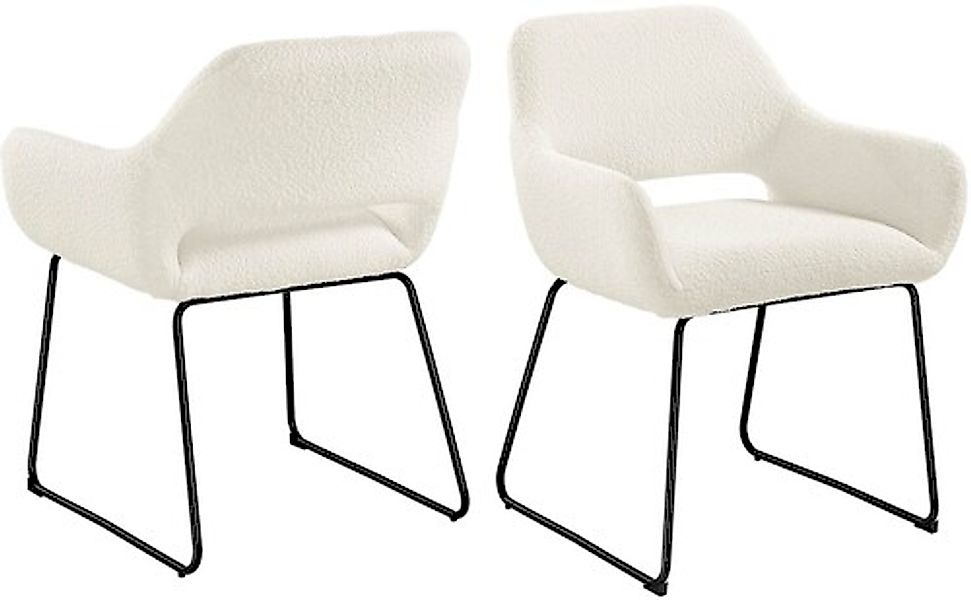 SalesFever Armlehnstuhl »Komfortabler Esszimmerstuhl mit Stil« () Bezug in günstig online kaufen