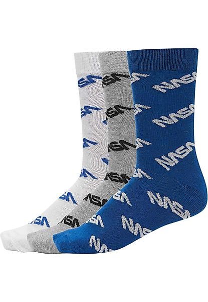 MisterTee Strümpfe "MisterTee Unisex NASA Allover Socks 3-Pack", (1 Paar) günstig online kaufen