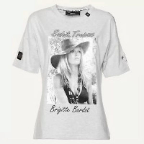Damen T-Shirt Brigitte light grey günstig online kaufen