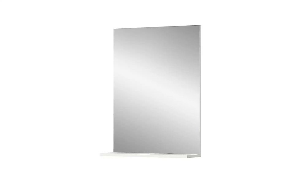 Badspiegel SCHLOONSEE  Breite 60cm  1 Ablageboden  hochwertiges Spiegelglas günstig online kaufen
