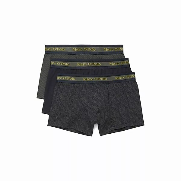 Marc O Polo Herren Boxer Shorts, 3er Pack - Trunks, Cotton Stretch Khaki S günstig online kaufen
