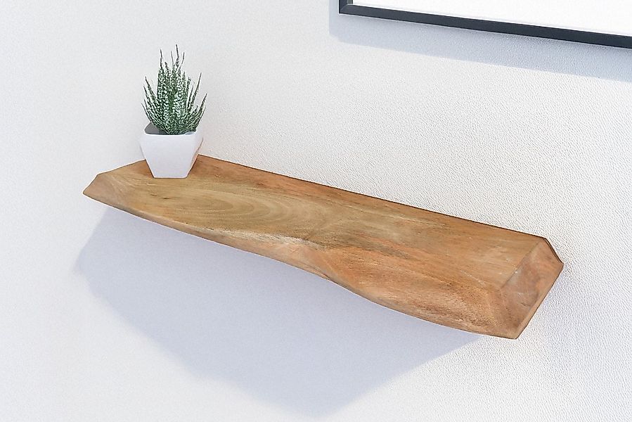 SAM® Wandregal Nomi, massives Mangoholz, Baumkante, verschiedene Größen günstig online kaufen