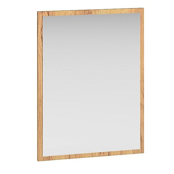 Lomadox Garderobenspiegel VINICA-131, Gold Craft Eiche günstig online kaufen