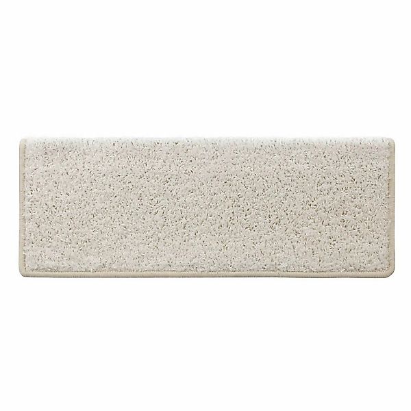 KARAT Shaggy Stufenmatte Sphinx Hochflor Creme 23,5 x 65 cm Rechteckig günstig online kaufen