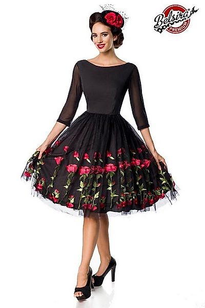 BELSIRA Trachtenkleid Belsira - besticktes Premium Vintage Swingkleid - (2X günstig online kaufen