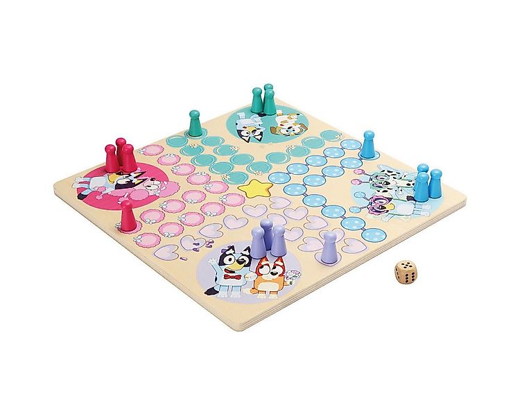 Bluey Lernspielzeug Mensch Ärgere Dich Nicht Unisex Kinder, Gesellschaftssp günstig online kaufen