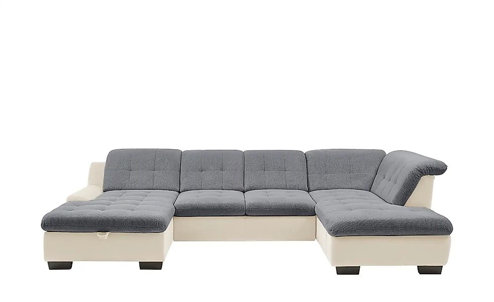 Lounge Collection Wohnlandschaft  Davinci ¦ grau ¦ Maße (cm): B: 346 H: 104 günstig online kaufen