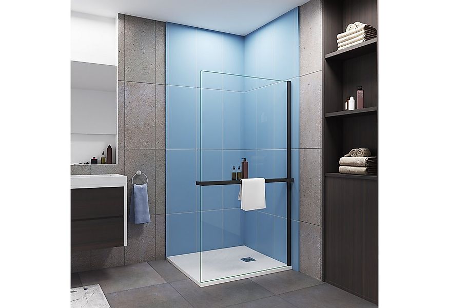 AICA Handtuchhalter Handtuchhalter 8 mm Dicke Walk-in Dusche Alu Handtuchha günstig online kaufen