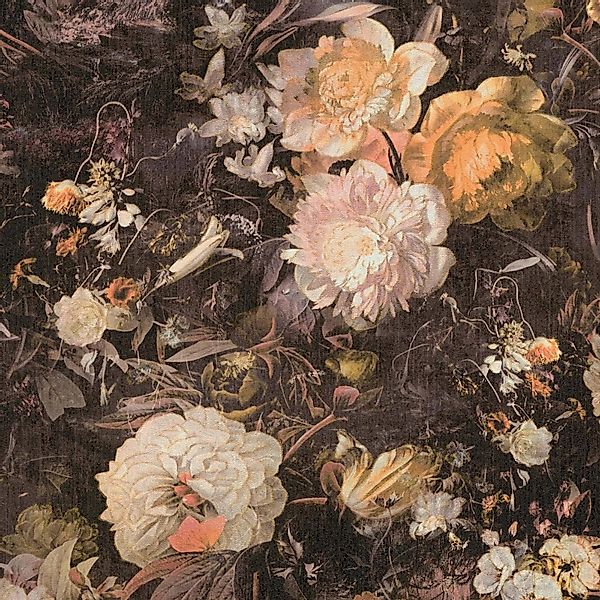 A.S. Création Vliestapete A.S. Création The BOS, Florale Tapete, schwarz, o günstig online kaufen