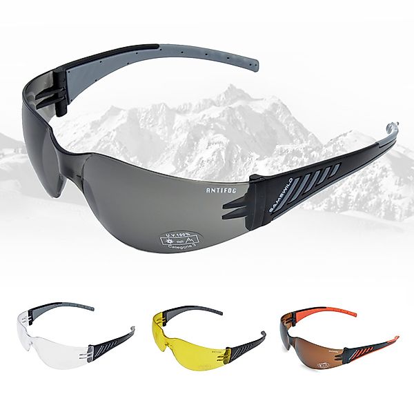 Gamswild Sportbrille UV400 Sonnenbrille Fahrradbrille Skibrille günstig online kaufen