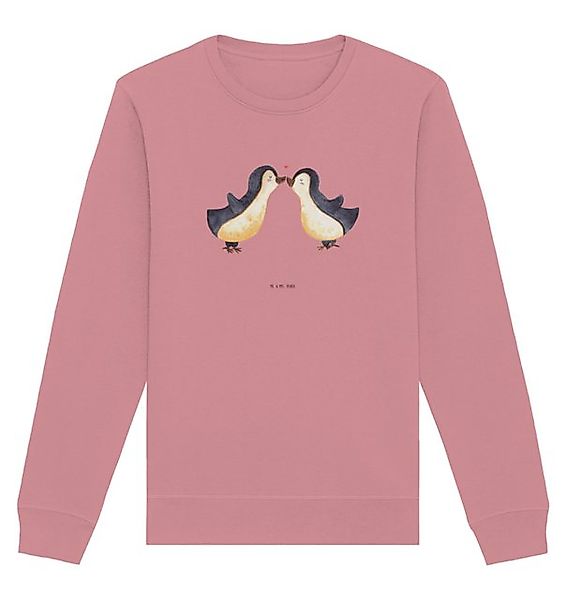 Mr. & Mrs. Panda Longpullover Pinguin Liebe Größe L - Canyon Pink - Geschen günstig online kaufen
