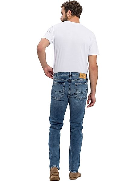 Cross Jeans Herren Jeans Damien - Slim Fit - Blau - Mid Blue günstig online kaufen