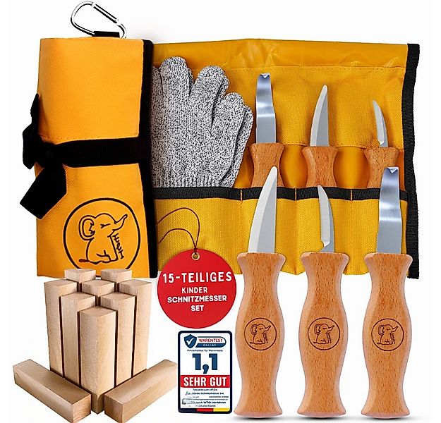 Eli Taschenmesser Schnitzmesser Kinder - Kindermesser - Schnitzset - Kinder günstig online kaufen