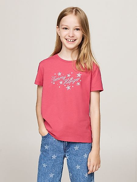 Tommy Hilfiger T-Shirt TOMMY SCRIPT GLITTER günstig online kaufen