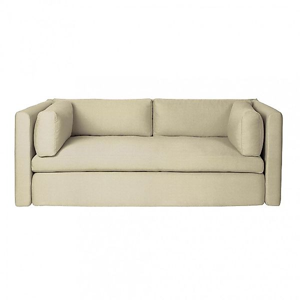 HAY - Hackney 2-Sitzer Sofa - creme/Stoff Steelcut 240/BxHxT 200x75x96cm günstig online kaufen
