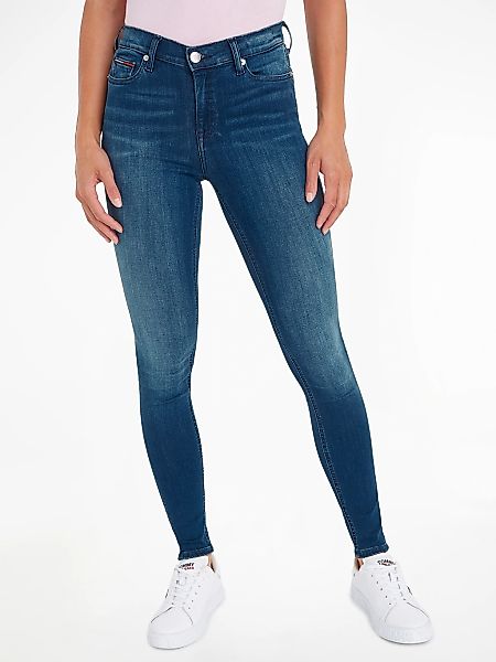Tommy Jeans Skinny-fit-Jeans "Nora Mid Rise Skinny Fit" mit Tommy Jeans Log günstig online kaufen