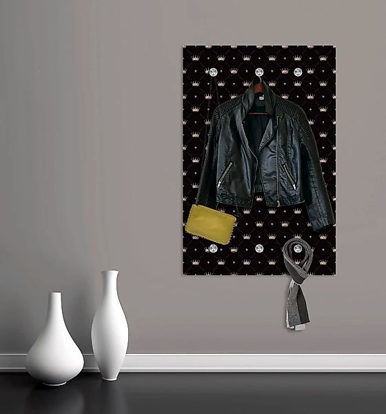queence Garderobenleiste »Marlik«, Wanddeko, Wandgarderobe, Marmor günstig online kaufen
