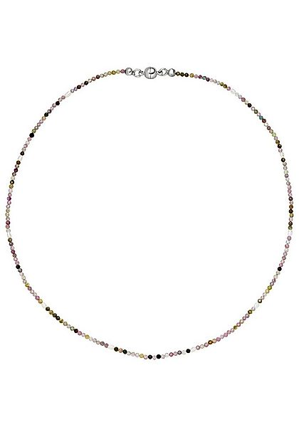JOBO Kette ohne Anhänger, mit Perlen und Turmalin 46 cm günstig online kaufen