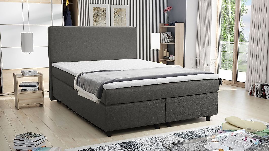 Küchen-Preisbombe Boxspringbett Hotelbett 140x200 Bonellfederkern Bett günstig online kaufen