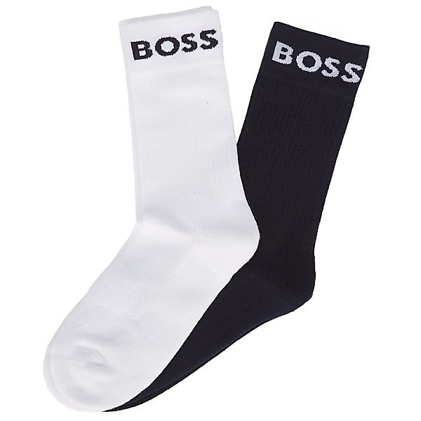 BOSS Doppelpack Sport- und Freizeitsocken Farbe dunkelblau Größe: 43-46 günstig online kaufen