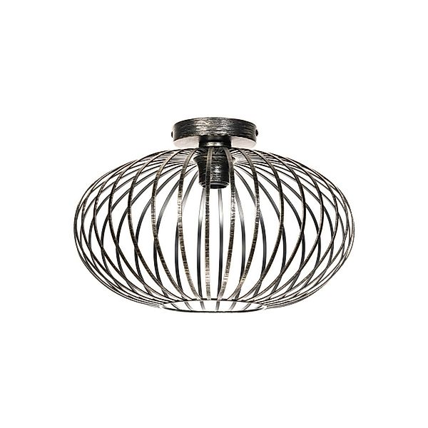 Lindby Deckenlampe Rosalea 9628204 Modern in Schwarz aus Metall 1-flammig E günstig online kaufen