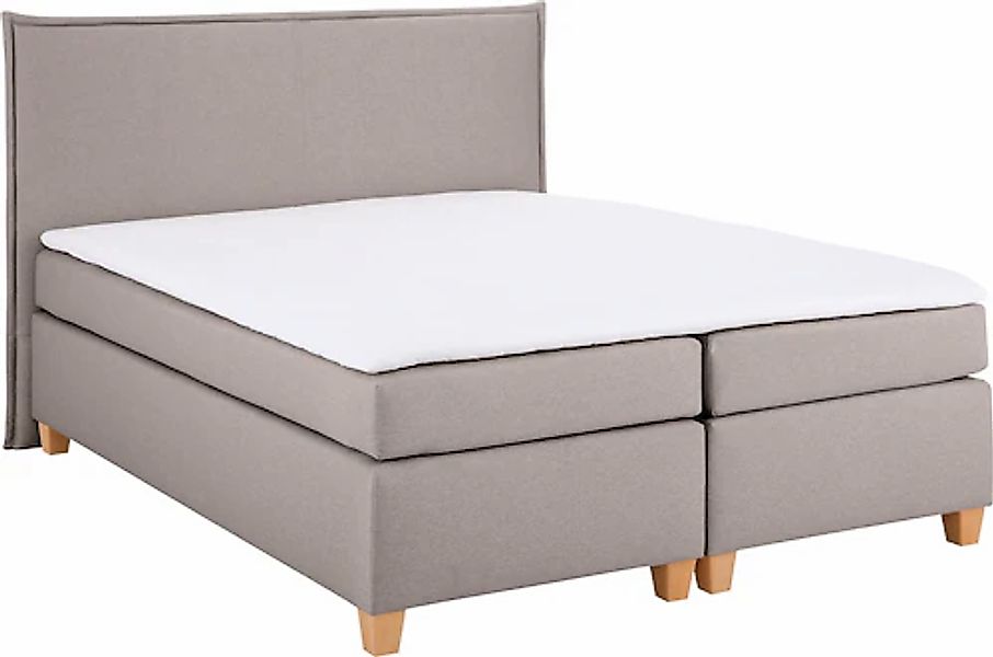 Home affaire Boxspringbett "Houssay", inkl. Topper, 5 Breiten, 2 Härtegrade günstig online kaufen